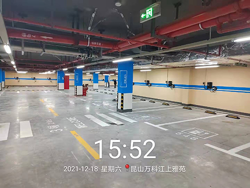 蘇州飛揚(yáng)停車場劃線昆山項(xiàng)目順利完工